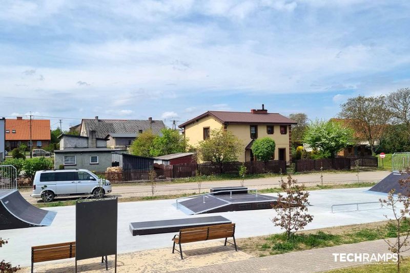 Żelistrzewo skatepark